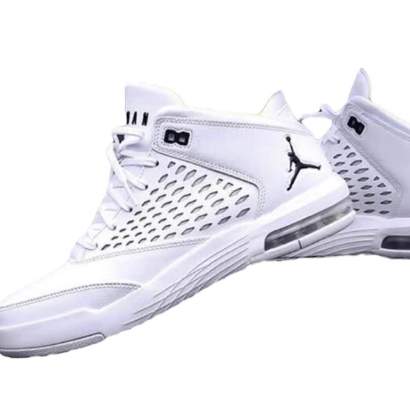 Nike Jordan Flight Original 4- Mens 8 White Shoes: 921196-100 - Picture 5 of 6